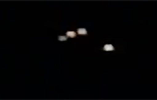 Florida witness catches boomerang UFO on video