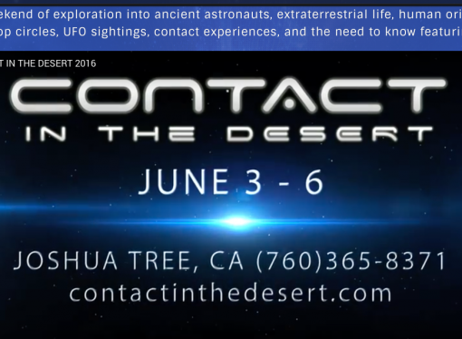 CONTACT IN THE DESERT 2016