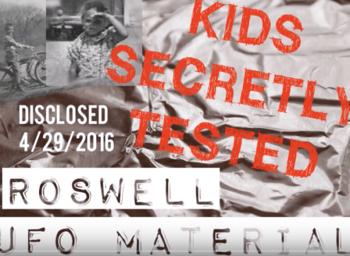 “Kids Secretly Tested Roswell UFO Material”