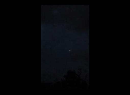 VIDEO: Florida witness says bright UFO ‘stopped on a dime’ and hovered