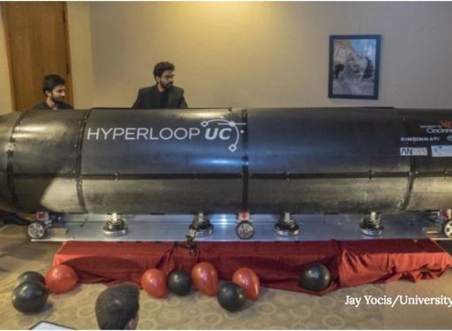 Hyperloop Pod Hovers for the First Time