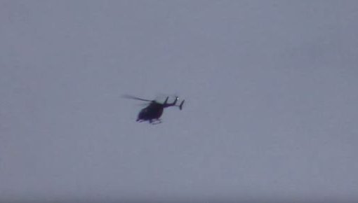 Mysterious British Secret Service Helicopter Chases UFO