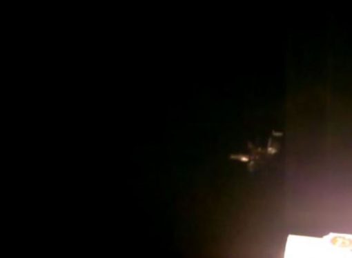 Massive UFO appears next to the ISS as NASA cuts live feed transmission again