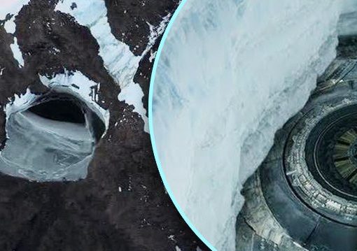 Satellite finds huge ‘anomaly’ under Antarctic ice—UFO hunters claim it’s an alien base!