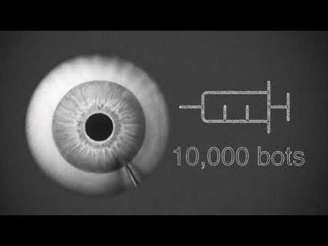 Watch tiny robots swim through an eyeball to deliver medicine