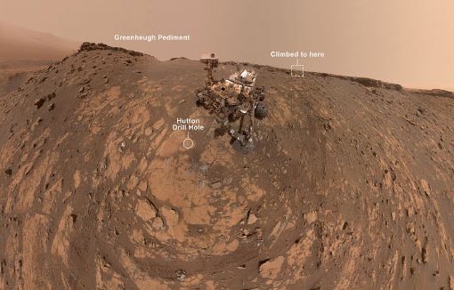 Curiosity Sends New Selfie from Red Planet