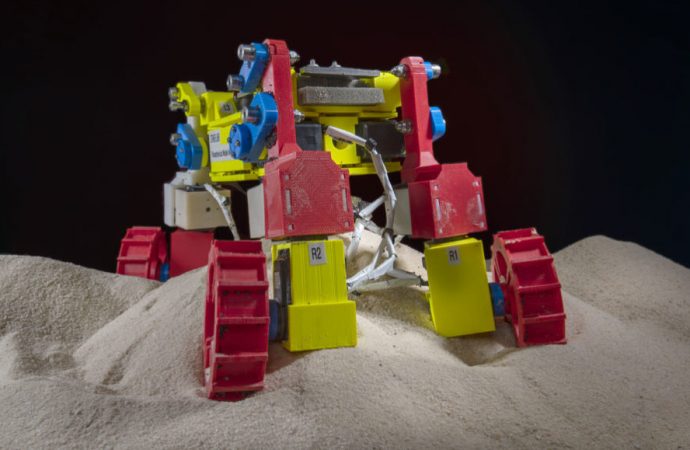 Wiggling wheels could keep future rovers trucking in loose lunar soil