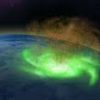 Scientists spotted a ‘space hurricane’ swirling above the magnetic north pole. It was raining charged solar particles.