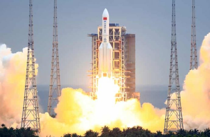 ‘Out-of-control’ Chinese rocket falling to Earth could partially survive re-entry